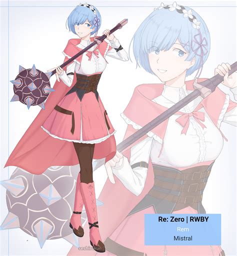 Rem Re: Zero / RWBY (Mistral) by Seshirukun on DeviantArt