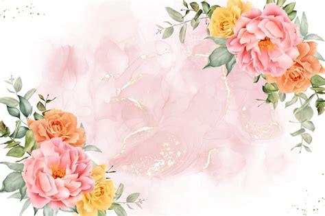 Elegant Flower Background Design | Best Flower Site