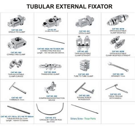 Tubular External Fixator at best price in New Delhi by Ace Ortho Care ...