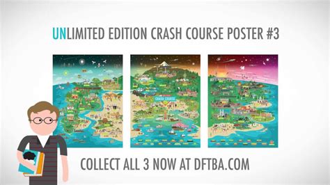 Crash Course Poster - katewalkerdesign