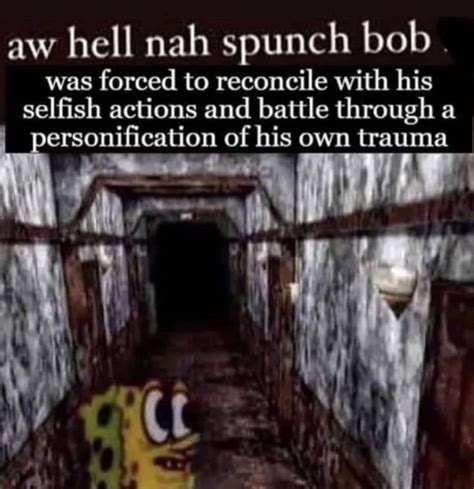 SpongeBob In Silent Hill / Aw Hell Naw Spunch Bob | SpongeBob In Silent ...