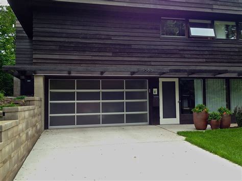 Mid Century Modern Lucite Garage Door Panels in Minneapolis, MN