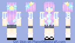 ⋆* snow fox Minecraft Skin