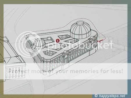 Part Of A Map Of The Museumsinsel (Museum Island) Complex In Berlin ...