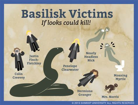 The Basilisk in Harry Potter and the Chamber of Secrets - Chart