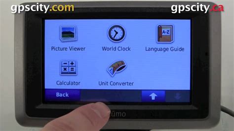 Garmin Zumo 665 Motorcycle GPS: Overview @ GPSCity - YouTube