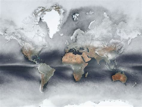 Map of the Day: The Average Cloud Cover Around the World - The Sounding Line