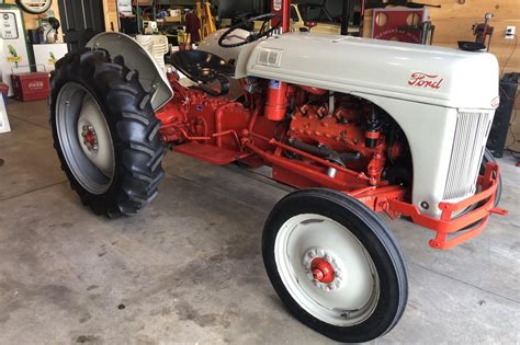 No Reserve: Flathead V8-Powered 1951 Ford 8N Tractor for sale on BaT ...