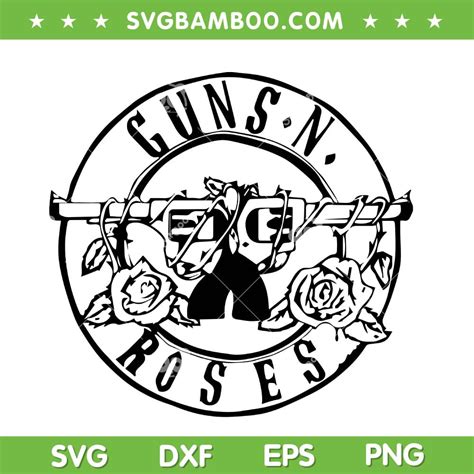 Guns N Roses Band SVG PNG