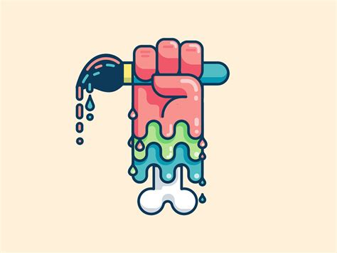 Paint or Die by Fabricio Rosa Marques on Dribbble