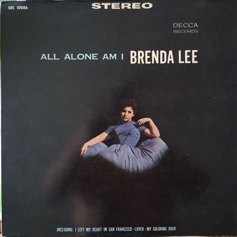 Brenda Lee – All Alone Am I (1963, Vinyl) - Discogs