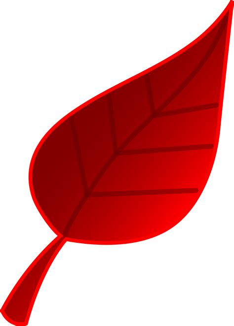 Red fall leaves clipart clipartcow - Clipartix