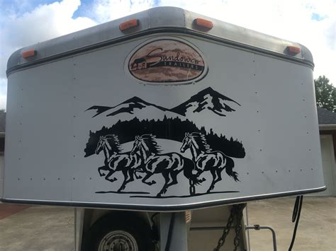 Horse Trailer Decals