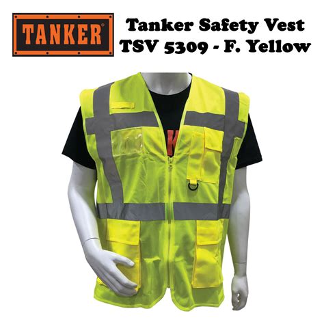 TANKER HIGH VISIBILITY SAFETY VEST FL