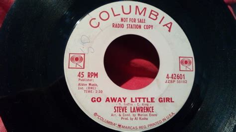 Steve Lawrence – Go Away Little Girl (1962, Vinyl) - Discogs