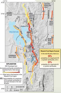 Major faults in Utah are at risk of rupture | Physical geography ...