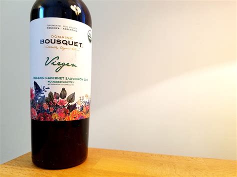 Domaine Bousquet Virgen Organic Cabernet Sauvignon 2019 – Midweek ...