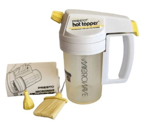 Presto Microwave Hot Topper Popcorn Butter Dispenser