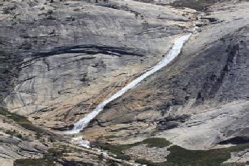 Pywiack Cascade - Hidden Falls in Tenaya Canyon in Yosemite