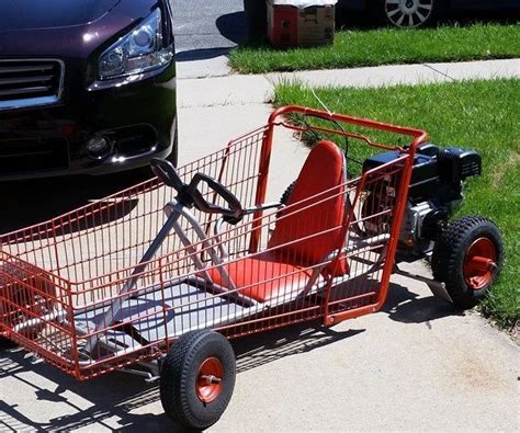 DIY Go Kart - Transform a Shopping Cart into a Go Kart