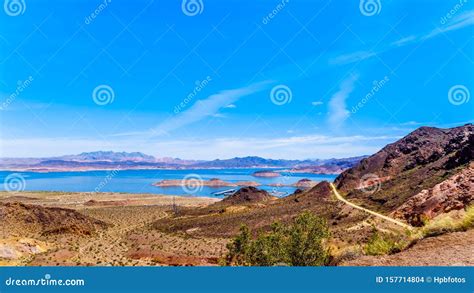 View of Lake Mead from the Historic Railroad Hiking Trail Near the ...