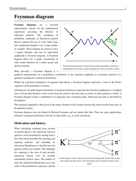 Feynman Diagram | Quantum Field Theory | Quantum Electrodynamics