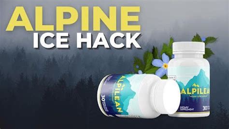 Alpine Ice Hack Reviews (Critical Update) Odd Himalayan Alpilean Recipe Safe to Use? - UrbanMatter