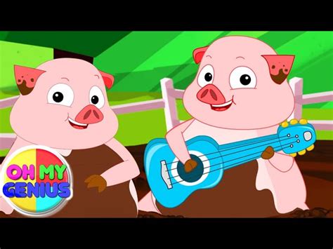 Oink Oink Pig | Pig Song | Nursery Rhymes and Kids Songs | Songs For ...