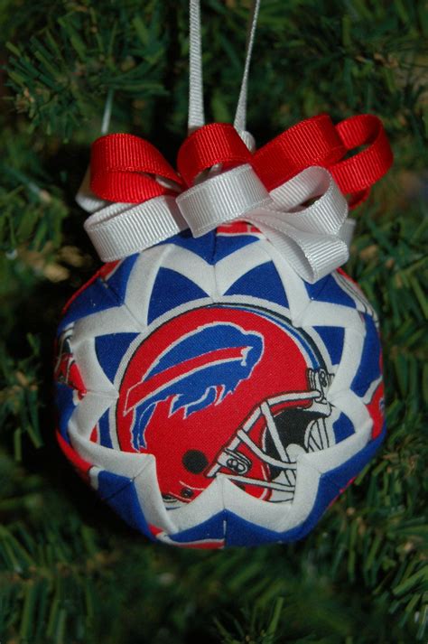 Buffalo Bills folded star ornament football Christmas | Buffalo bills ...