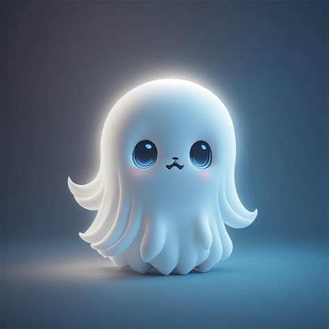 Premium Photo | Cute and adorable halloween ghosts spooky yet charming