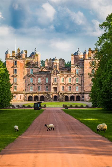 Fairytale Castle Wedding Scotland. Drumlanrig Castle, Dumfries and ...