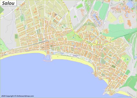 Salou Map | Spain | Maps of Salou