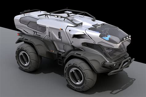 3d concept sci fi vehicle by Oleg_ Ovigon | Bugatti concept, Concept ...