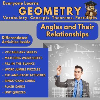 Everyone Learns Geometry: Angles and Their Relationships | TPT