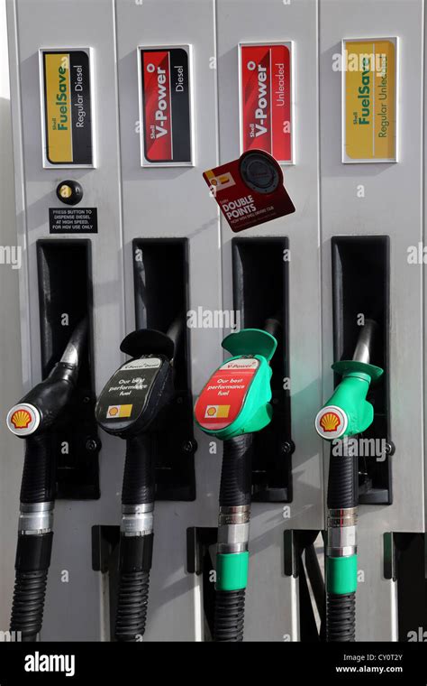 Petrol Pumps Regular Diesel, Diesel, Unleaded And Regular Unleaded ...