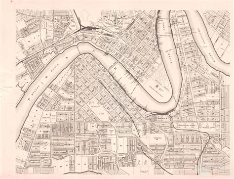 Brisbane River and inner city, 1895 | Queensland Historical Atlas