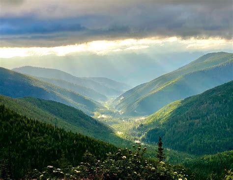 Dawn awakening the Yaak Valley. Photo by Kristen Nowicki. | Natural landmarks, Photo, Landmarks