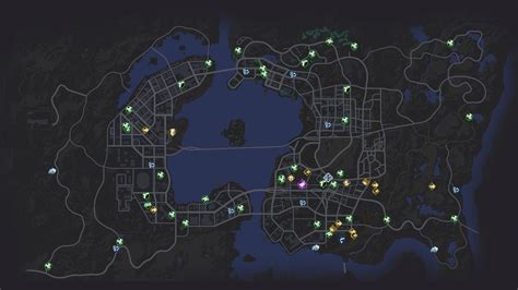 Saints Row map size, districts, and markers explained