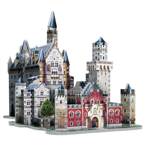 Wrebbit - 3D Neuschwanstein Castle 3D Puzzle, 890pc #3Dpuzzlesideas ...