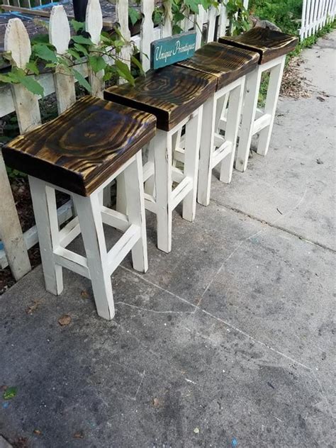 Diy Bar Stools, Farmhouse Bar Stools, Rustic Bar Stools, Diy Stool ...