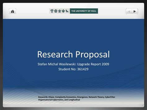 PPT - Research Proposal PowerPoint Presentation, free download - ID:3411017