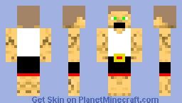 Muscle man Minecraft Skin