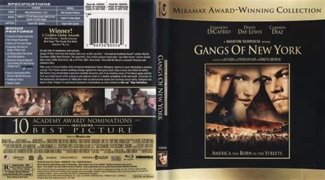 Gangs Of New York (2010) Blu-Ray Cover & Label - DVDcover.Com