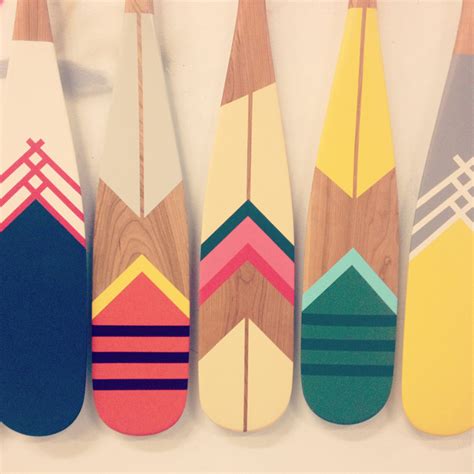 'Canoe' Dig These Handpainted Paddles by Northern Newcomers Norquay ...