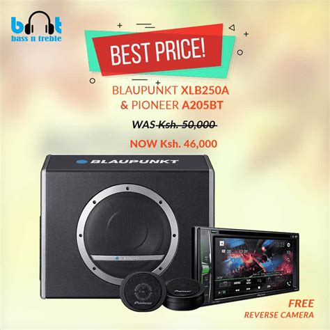 Pioneer Blaupunkt car Speakers and Accessories in nairobi kenya offers - Bass N Treble