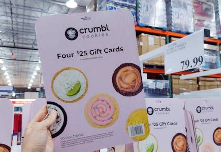 Four $25 Crumbl Gift Cards, Only $79.99 at Costco - The Krazy Coupon Lady