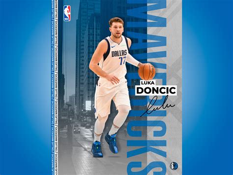 Luka Doncic - NBA Poster by Espacio Kreativo on Dribbble