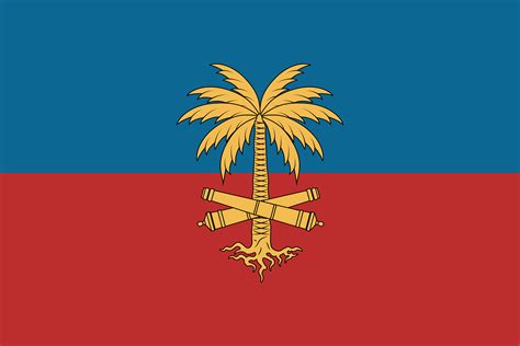 Flag for Haiti Based off of Henrique3d's Coat of Arms : r/vexillology