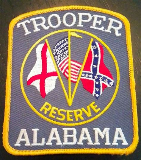 Alabama Reserve Trooper patch. | Love leo, Patches, Police patches