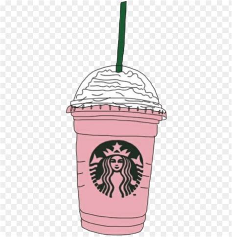 cartoon starbucks - starbucks pink drink cartoo PNG image with transparent background | TOPpng